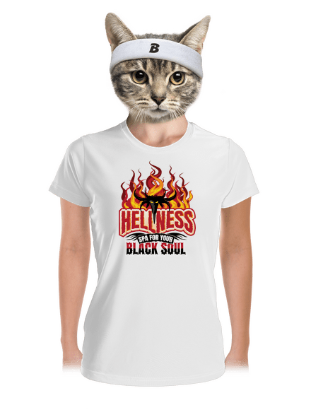 Hellness dámské sportovní tričko White