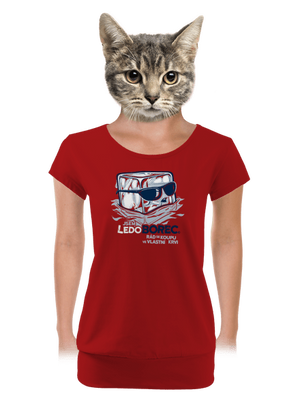 dámské tričko s lemem