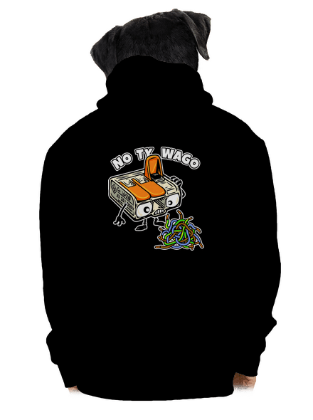 Wago svorka pánská mikina na zip Black