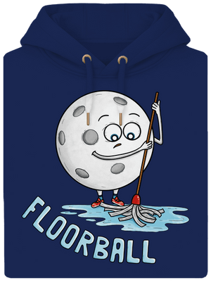Floorball unisex mikina premium Navy
