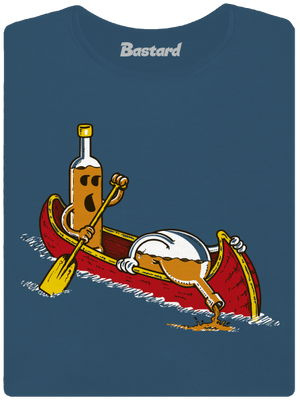 Rumáci dámské tričko premium Petrol Blue