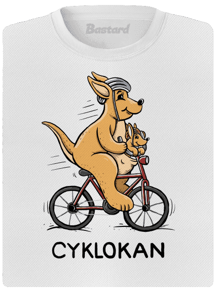 Cyklokan dámské sportovní tričko White