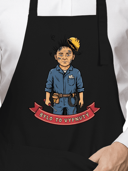 Bylo to vypnutý zástěra Black