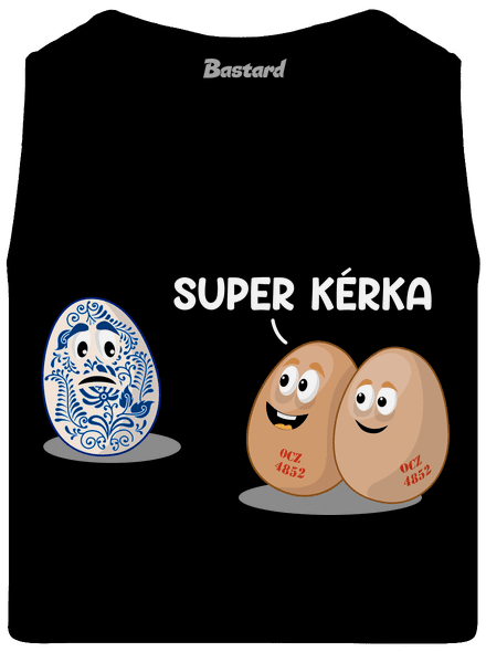 Super kérka pánské tílko Black