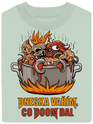 Co Doom dal unisex mikina bez kapuce Blush Mint