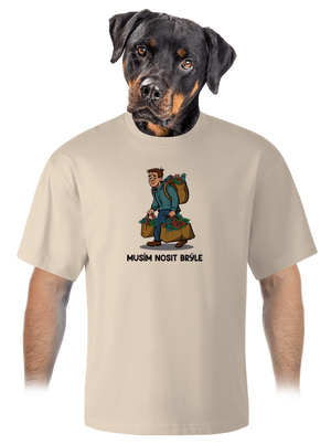 unisex tričko oversized