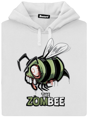 ZomBee dámská mikina klokanka White