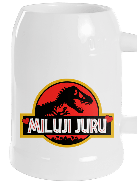Miluji Juru půllitr White