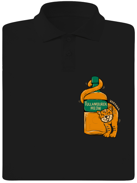 Tullamourek pánská polokošile Black