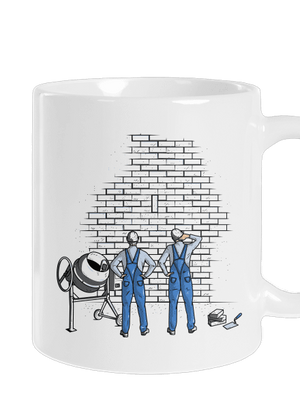 Zedníci klasický hrnek White