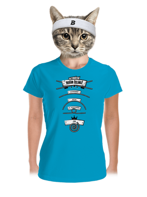 Roxor čelindž dámské sportovní tričko Blue Atol