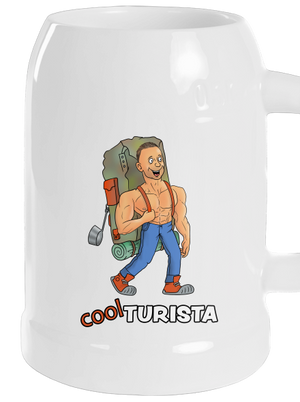 Cool turista půllitr White