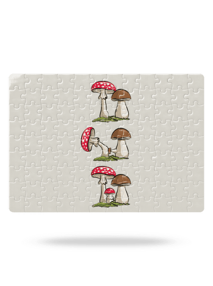 Z houbařské kroniky puzzle White