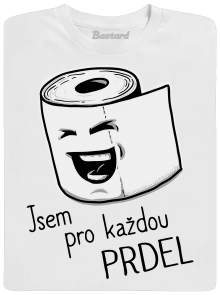 Prdel pánské dlouhý rukáv White