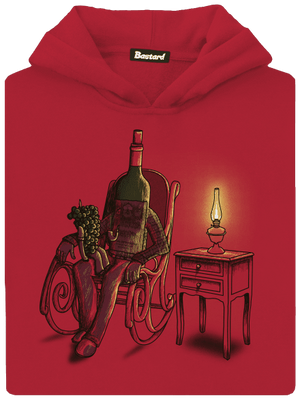 Dědo, vyprávěj dětská mikina klokanka Fire Red