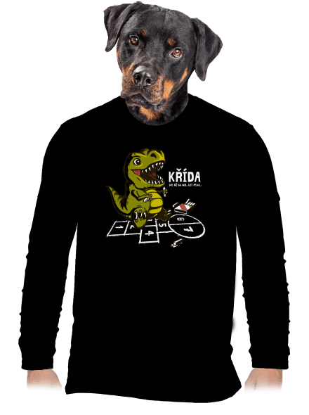 Křída pánské dlouhý rukáv Black