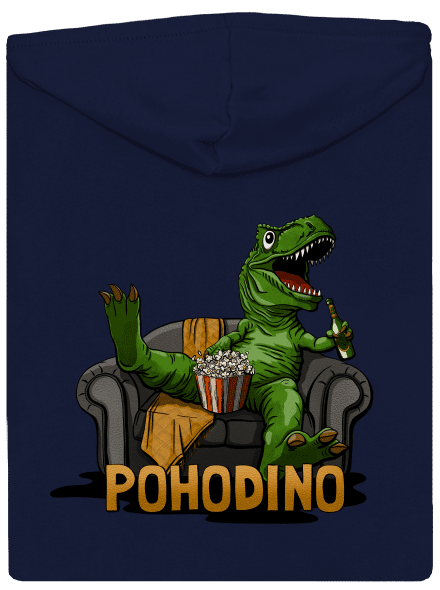 Pohodino pánská mikina na zip Navy