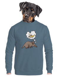 unisex mikina bez kapuce