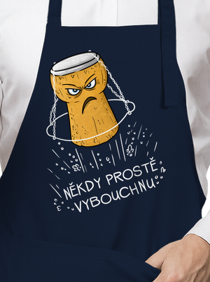 Někdy vybouchnu zástěra Navy