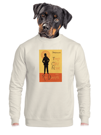 unisex mikina bez kapuce