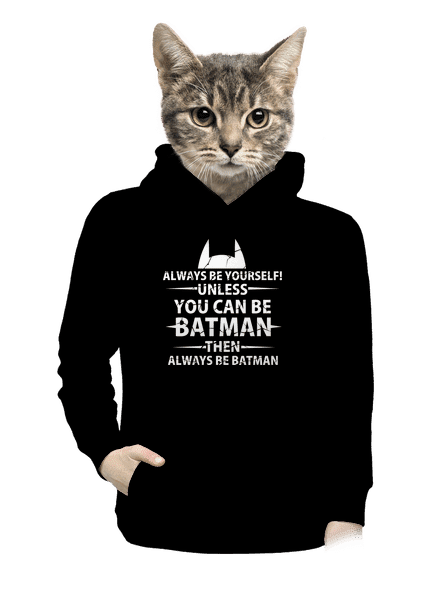 Batman dámská mikina klokanka Black
