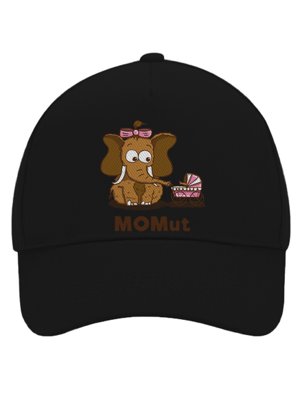Momut kšiltovka baseballka Black