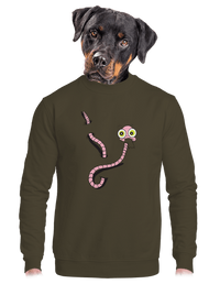 unisex mikina bez kapuce