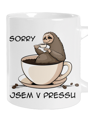 V pressu velký hrnek White