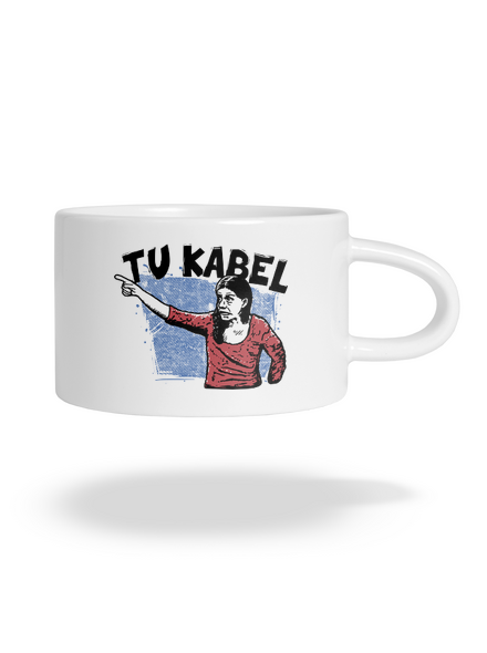 Tukabel hrnek makronka White