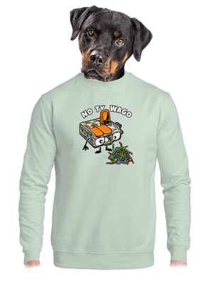 Wago svorka unisex mikina bez kapuce Blush Mint