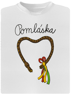 Pomláska pánské sportovní tričko White