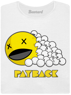 Payback dámské tričko s lemem White