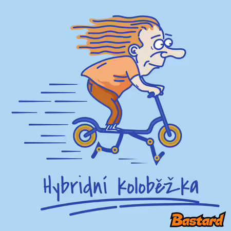Hybridní koloběžka