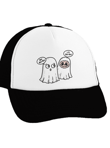 La bu bu kšiltovka truckerka Black cap