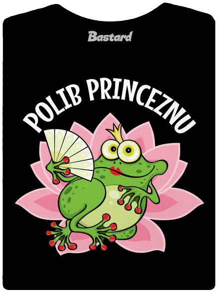 Polib princeznu a prince dámské tričko Black