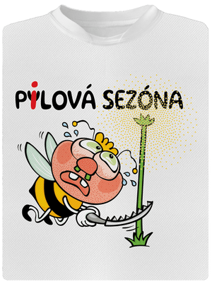 Pylová sezóna dětské sportovní tričko White