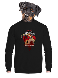 unisex mikina bez kapuce