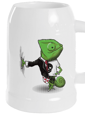 Mistr převleků půllitr White