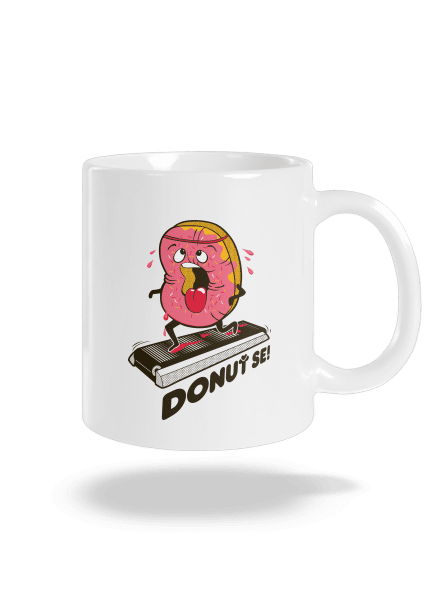 Donuť se klasický hrnek White