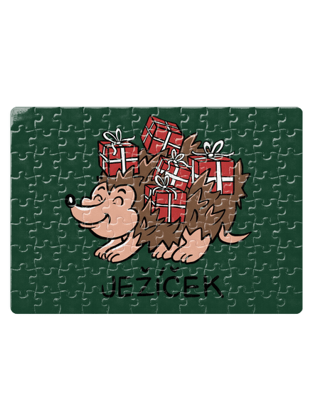Ježíček puzzle White