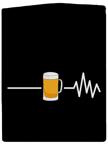 Beer help dámská mikina na zip Black
