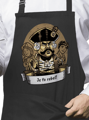 B14: S čerty nejsou žerty zástěra Dark Grey