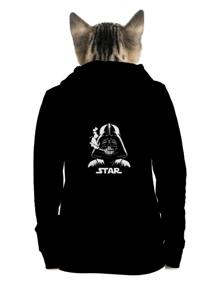 Darth Star dámská mikina na zip Black