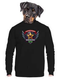 unisex mikina bez kapuce