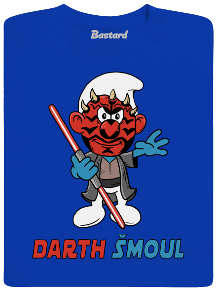 Darth Šmoul pánské dlouhý rukáv Royal Blue