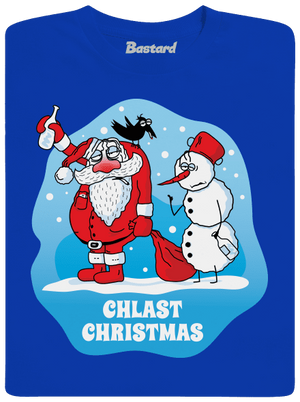 Chlast Christmas pánské tričko Royal Blue