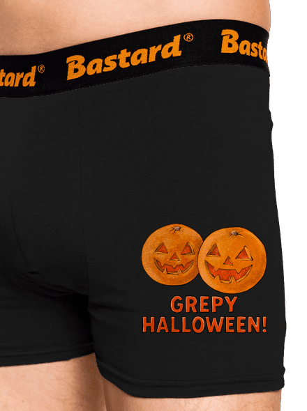 Grepy Halloween boxerky Black