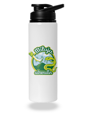 Miluju adrenalin lahev na vodu White