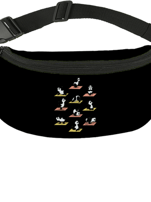 Pandí jóga ledvinka Black