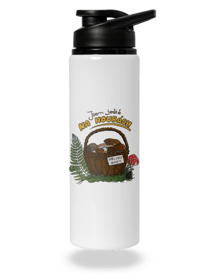 Na houbách lahev na vodu White